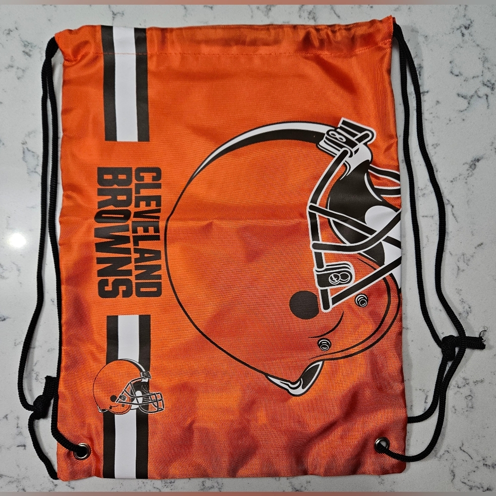 Cleveland Browns Drawstring Backpack NEW - Picture 3 of 7